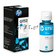 Tusz HP GT52 70ml 8000 str. (cyan) przedstawia grafika.