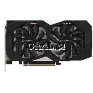 Gigabyte GeForce GTX 1660 6GB OC, 6G GDDR5, 3xDP, HDMI przedstawia grafika.