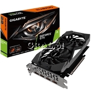 Gigabyte GeForce GTX1650 WindForce 2, OC, 4GB, DDR5, PCI-E, DP, 3xHDMI przedstawia grafika.