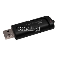 PenDrive 16GB USB 2.0 Kingston DataTraveler 104 przedstawia grafika.