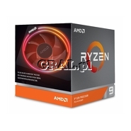 AMD Ryzen 9 3900X (3.9GHz, Twelve Core, 70MB, 105W, BOX, AM4) przedstawia grafika.