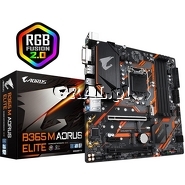 Gigabyte B365 M AORUS ELITE, B365, HDMI, DVI, DP, DDR4, USB 3.0, M.2, mATX, LGA1151-G8 przedstawia grafika.