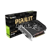 Palit GeForce GTX1660 Super StormX, 6GB, DDR6, PCI-E, DP, HDMI, DVI przedstawia grafika.