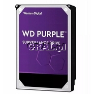 WD 8TB, SATA3, 256MB (WD82PURZ) Purple (monitoring) przedstawia grafika.