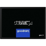 GoodRAM CL100 G3 SSD 960GB, 2.5", SATA III, 540/460 MB/s przedstawia grafika.