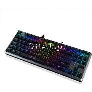 �Modecom Volcano Lanparty 2 RGB Gateron Brown USB (pod�wietlana, mechaniczna) przedstawia grafika.