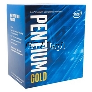 Intel Pentium Gold G6400 2x4.0 GHz BOX (LGA1200, 4MB, UHD 610, 58W)  przedstawia grafika.