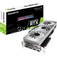 Gigabyte GeForce RTX3080 Vision OC 10GB, GDDR6X, 3xDP, 2xHDMI, PCI-E przedstawia grafika.