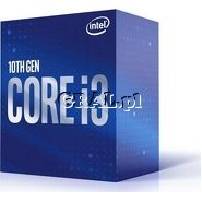 Intel Core i3 10100F 4x3.6 GHz BOX (LGA1200, 6MB, 65W)  przedstawia grafika.