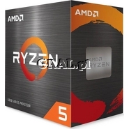 AMD Ryzen 5 5600X (3.7GHz, Six Core, 35MB, 65W, BOX, AM4) przedstawia grafika.