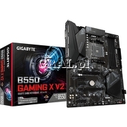 Gigabyte B550 Gaming X V2, B550, HDMI, DVI-D, DDR4, SATA3, 2xM2, RAID, ATX, AM4 przedstawia grafika.