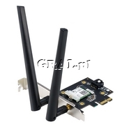 Asus PCE-AX3000 karta sieciowa PCI-E Wireless 802.11ax WiFi 6 + Bluetooth 5 przedstawia grafika.