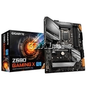 Gigabyte Z590 Gaming X, Intel Z590, DP, DDR4, SATA3, 3xM2, RAID, ATX, LGA1200-G11 przedstawia grafika.