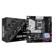 ASRock Z590M Pro4, Intel Z590, HDMI, DP, DDR4, SATA3, 2xM2, RAID, mATX, LGA1200-G11 przedstawia grafika.