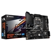 Gigabyte B560M Aorus Elite, Intel B560, HDMI, DP, 4xDDR4, RAID, 2xM.2, mATX, LGA1200-G11 przedstawia grafika.