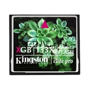 �Compact Flash 4GB Kingston Elite Pro 133X przedstawia grafika.