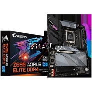 Gigabyte Z690 Aorus Elite, Intel Z690, DP, HDMI, DDR4, SATA3, 4xM2, RAID, ATX, LGA1700 przedstawia grafika.