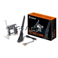 Gigabyte GC-WBAX1200 karta sieciowa PCI-E Wireless 802.11ax AC WiFi 6E + Bluetooth 5.2 przedstawia grafika.