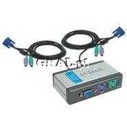 �Przelacznik D-Link DKVM-2K (PS/2, 2 KVM-PCs for one KVM-Station) przedstawia grafika.