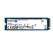 Kingston SSD NV2 M.2 NVME PCIE 4.0, 2000GB, 3500/2800 MB/s przedstawia grafika.