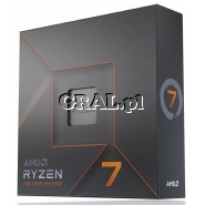 AMD Ryzen 7 7700X (4.5/5.4GHz, Eight Core, 32MB, 105W, BOX, Radeon, AM5) przedstawia grafika.
