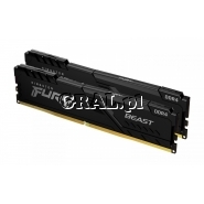 DDR4 64GB 3200MHz Kingston Fury Beast (2x32GB, Dual, CL16) przedstawia grafika.