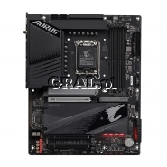 Gigabyte Z790 AORUS ELITE AX DP HDMI LGA1700 4DDR5 WIFI-AX ATX przedstawia grafika.