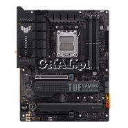 Asus TUF GAMING X670E-PLUS WIFI DP HDMI AM5 4DDR5 M.2 WIFI-6E ATX przedstawia grafika.