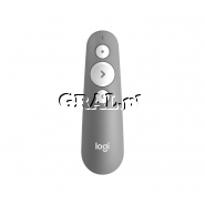 Logitech CORDLES PRESENTER R500 2.4 GHZ MID-GREY przedstawia grafika.