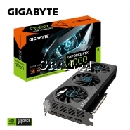 GIGABYTE GEFORCE RTX4060 EAGLE OC 8GB DDR6 PCI-E 2xDP 2xHDMI przedstawia grafika.