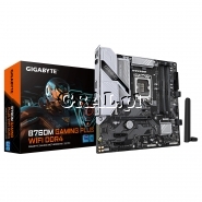 Gigabyte B760M GAMING PLUS WIFI AC DDR4 LGA1700 4DDR4 DP HDMI WI-FI MATX przedstawia grafika.