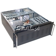 �Obudowa ATX Chieftec UNC-410S-B 400W Rack 4U przedstawia grafika.