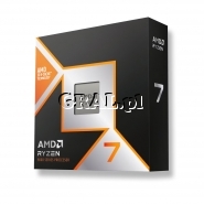AMD Ryzen 7 9800X3D Eight Core 4.7/5.2GHz 104MB 120W BOX Radeon AM5 przedstawia grafika.