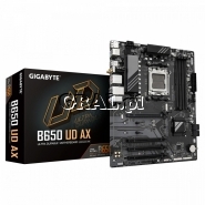 Gigabyte B650 UD AX AM5 4DDR5 HDMI DP WiFi ATX przedstawia grafika.