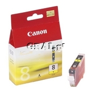 Wklad Canon CLI-8Y (Yellow) przedstawia grafika.