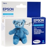 Wklad Epson Cyan C13T061240 (D68/D88/DX3800/DX3850/DX4850) przedstawia grafika.