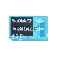 Memory Stick Pro Duo Gaming 2048MB SanDisk przedstawia grafika.